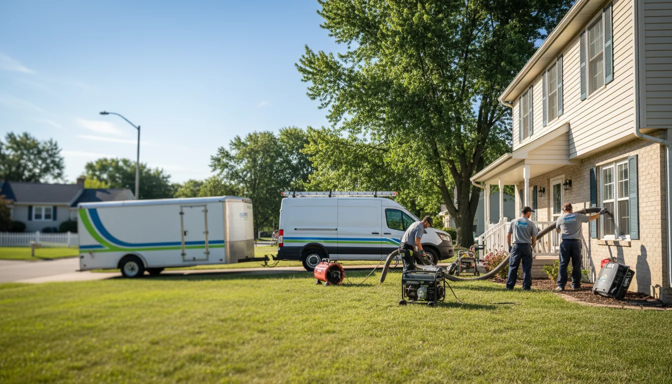 Flooded Basement Restoration And Cleanup With Repair in Mazeppa, MN near me